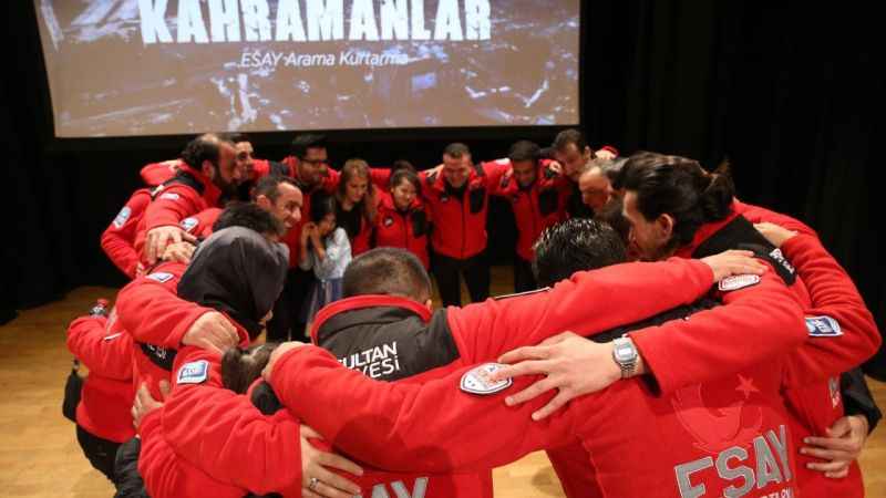 Yüzyılın felaketini ESAY’ın “İsimli Kahramanları” anlattı