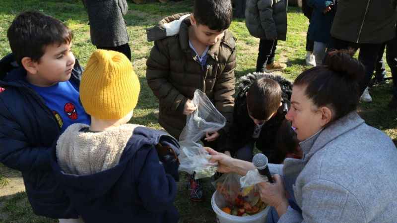 ESA öğrencilerine kompost eğitimi: Aslında hiçbir şey çöp değil!