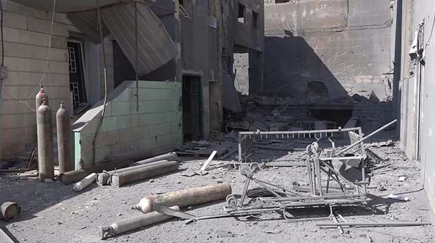 Rus savaş uçakları Halep kırsalında 2 hastaneyi vurdu