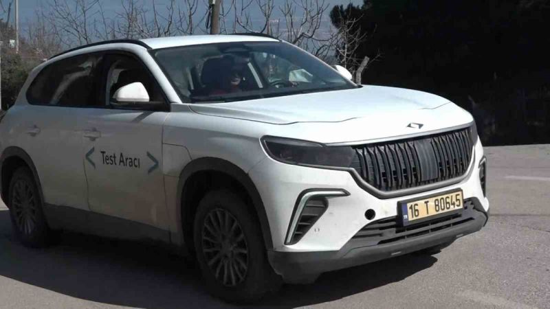 Togg Bursa yollarında böyle görüntülendi