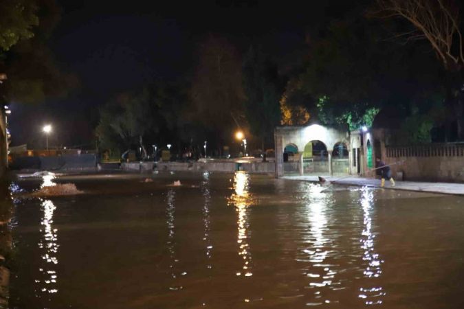 Balıklıgöl suyu normale dönüyor