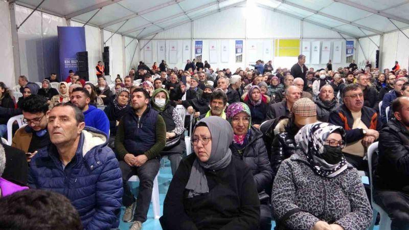 Tuzla’da "İlk Evim" projesiyle 20 bin 920 konutun kura çekimi başladı