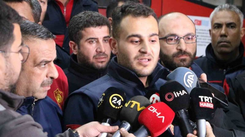 Selde yüzerek kurtulan itfaiye erleri Sait Sayar, Abdulgani Aslan ve Bülent Bulut o anları anlattı