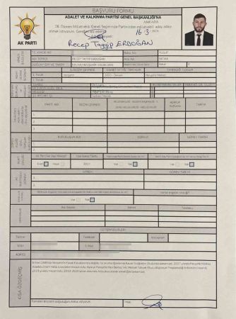 Recep Tayyip Erdoğan, Nevşehir’den milletvekili adaylık başvurusunda bulundu Recep Tayyip Erdoğan, Nevşehir’den milletvekili adaylık başvurusunda bulundu
