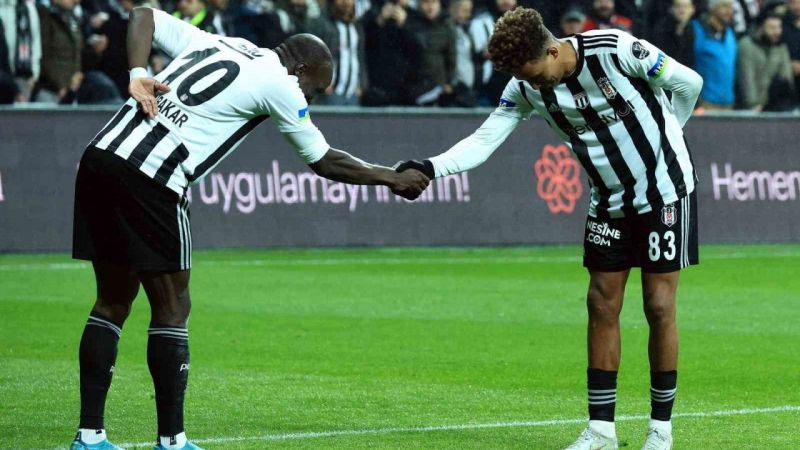 Beşiktaş galibiyet serisini üç golle üçe çıkardı