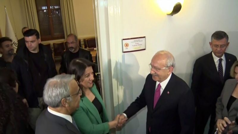 Kılıçdaroğlu, HDP ile görüştü Kılıçdaroğlu, HDP ile görüştü
