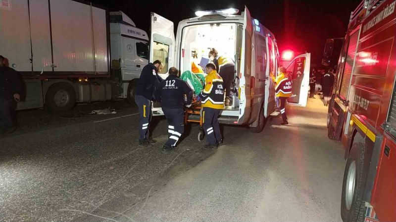 Uşak'taki kazada Muhammet Ali Kervan hayatını kaybetti