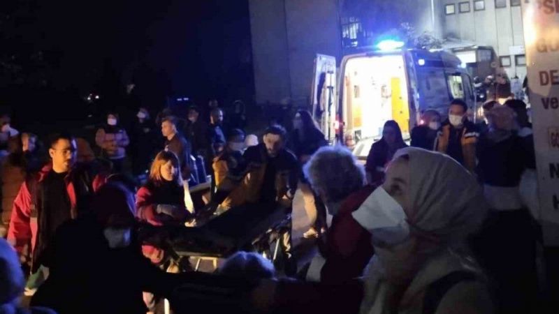 Hastanede yangın dehşeti