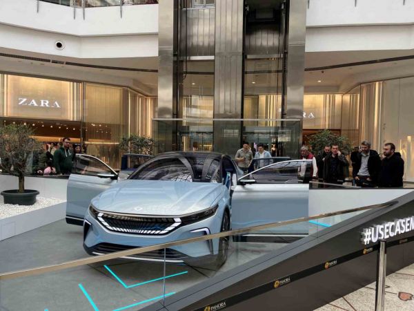 Türkiye’nin yerli otomobili TOGG’a Ankara’da yoğun ilgi