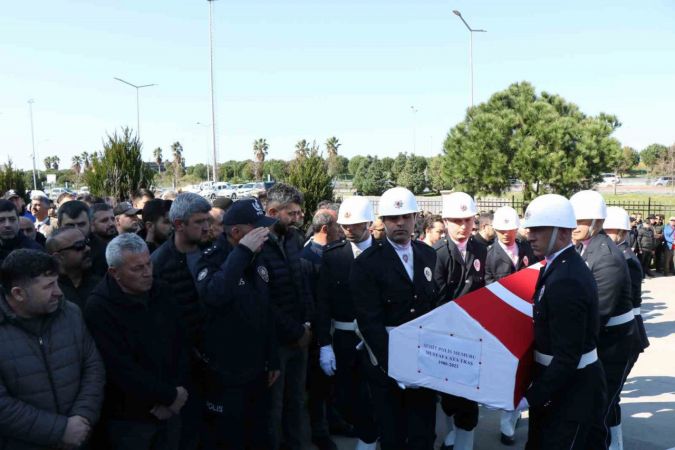 Samsun’da şehit polis Mustafa Ata Traş için tören