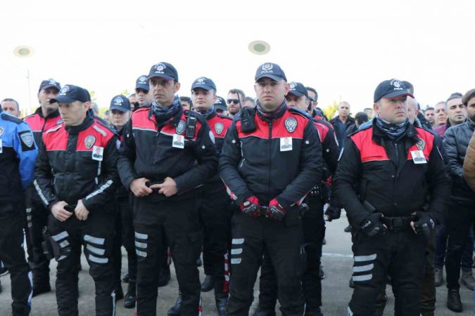 Samsun’da şehit polis Mustafa Ata Traş için tören