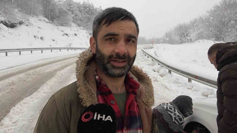 Uludağ’da kar 1 metreyi aştı, zincirsiz çıkışa izin verilmiyor