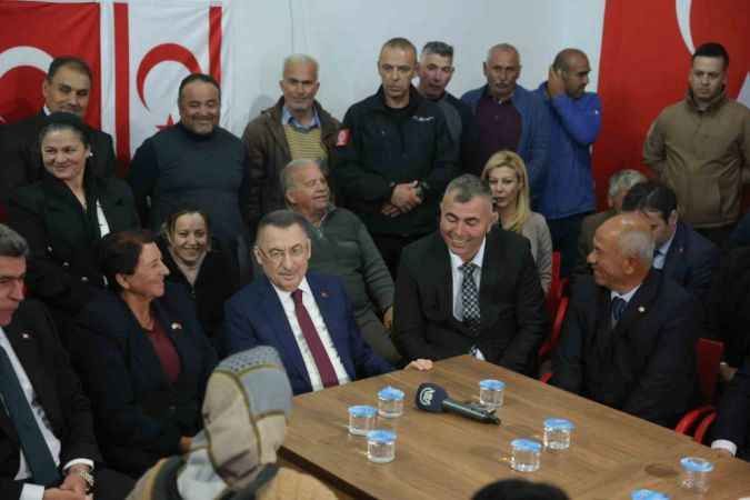 Fuat Oktay: Kıbrıslı Rumlar 'karşı tarafı desteklerseniz Kıbrıs için de bir fırsat doğabilir’ diye Batı’ya sesleniyorlar