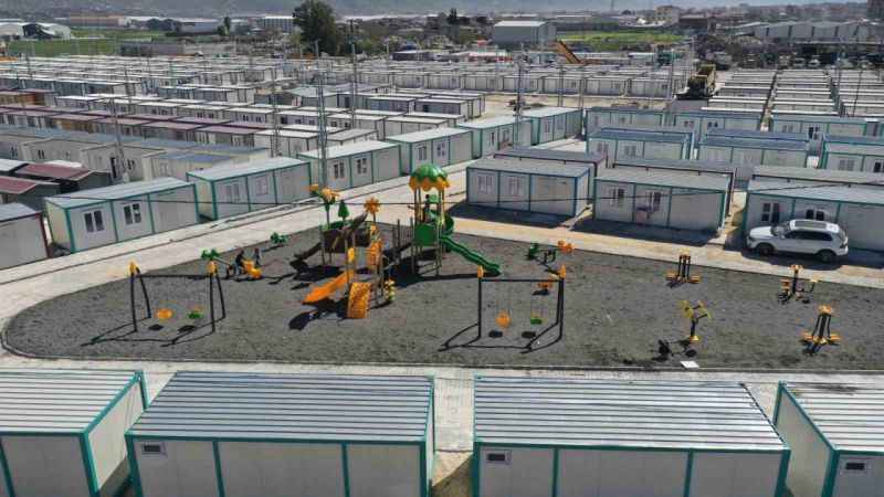 Hatay’daki Konya Konteyner Kent’in ilk etabına depremzedeler yerleşmeye başladı