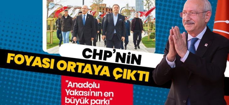 CHP’nin parkı şantiye alanına döndü! CHP’nin parkı şantiye alanına döndü!