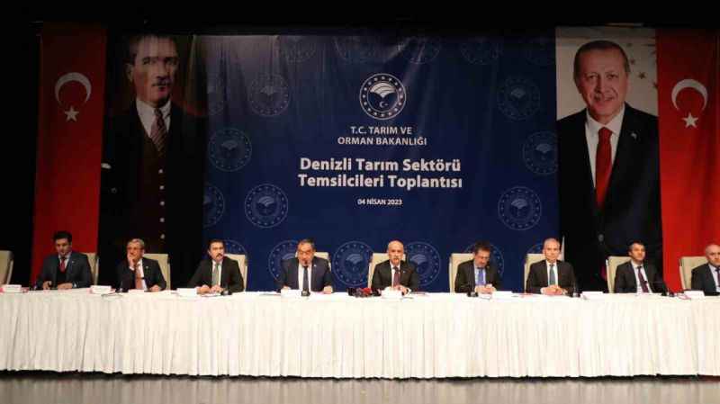 Toprağımız bize yetmemeye başladı, bu yüzden suyu ve toprağı idareli kullanmalıyız