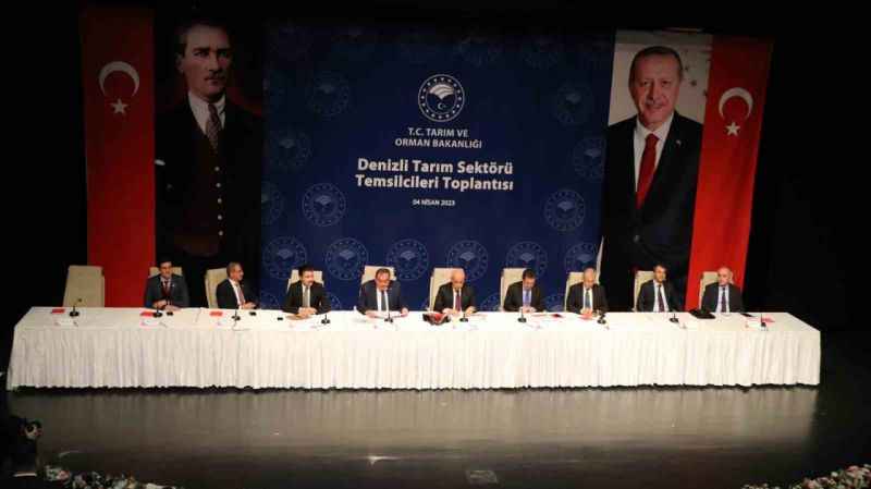 Toprağımız bize yetmemeye başladı, bu yüzden suyu ve toprağı idareli kullanmalıyız