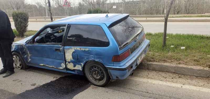 Eskişehir'de Büşra Yeşim Aslantaş trafik kazası geçirdi