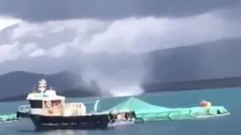 İzmir’de korkutan hortum