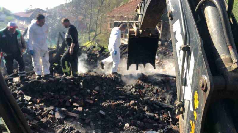 Kastamonu'daki yangında Hayriye Çelik hayatını kaybetti