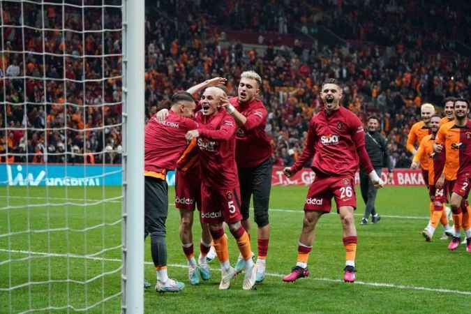 Galatasaray, Kayserispor'u gol yağmuruna tuttu