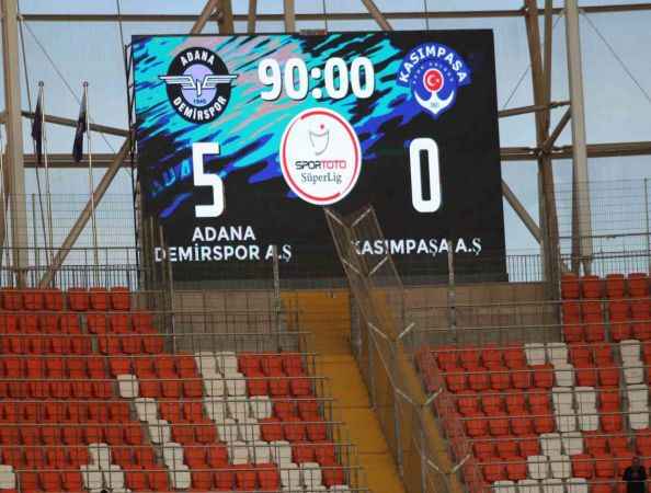 Adana Demirspor, Kasımpaşa'ya fark attı