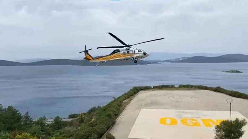 Orman yangınlarında kullanılacak Sikorsky T70 test uçuşlarına başladı