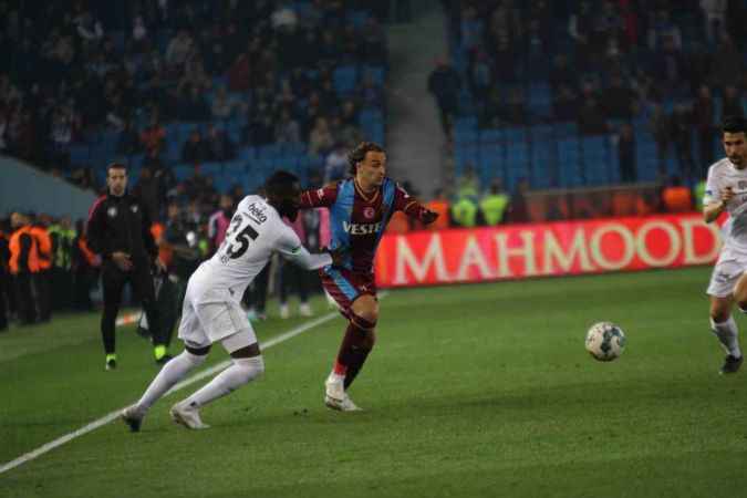 Trabzonspor ile Beşiktaş puanları paylaştı