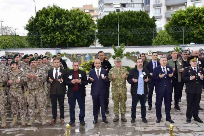 Şehit düşen polis memuru Musa Keskin için tören 