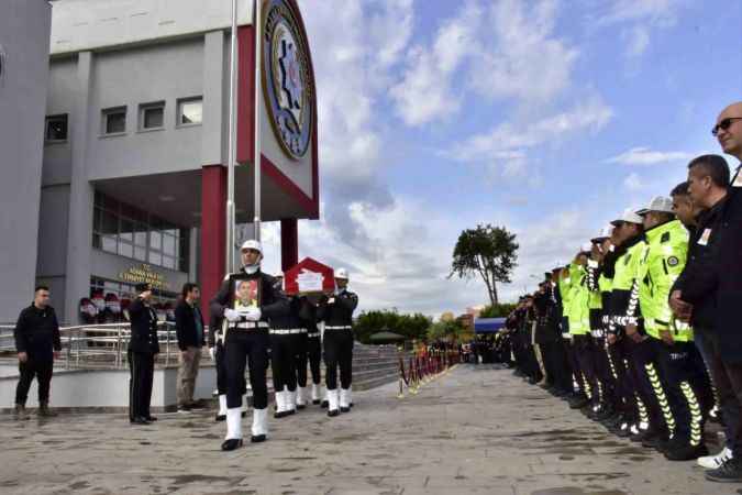 Şehit düşen polis memuru Musa Keskin için tören 