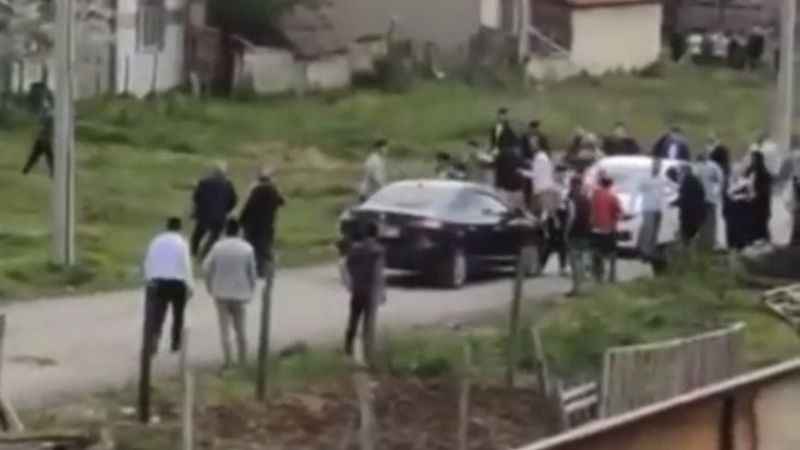 Bursa'da bayramlaşmada 50 kişi birbirine girdi