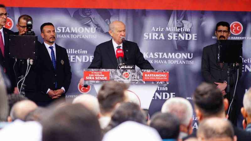 Bahçeli: Kılıçdaroğlu bu alçak göreve taliptir