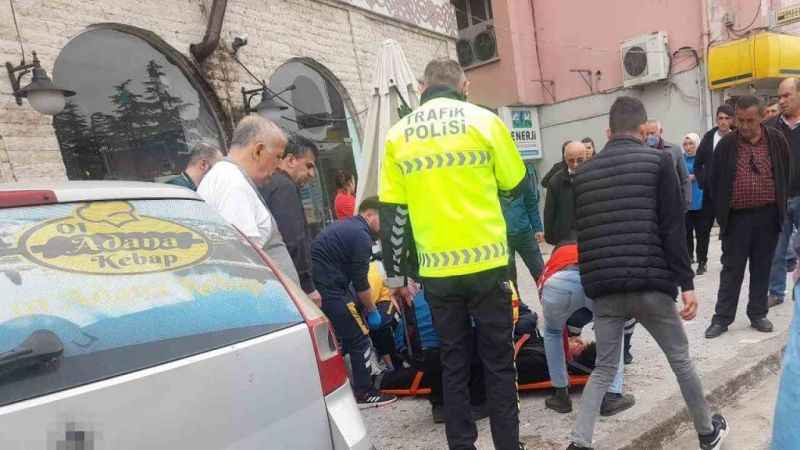 Sürücü gaz ve freni karıştırdı