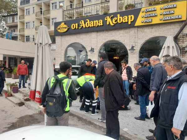 Sürücü gaz ve freni karıştırdı