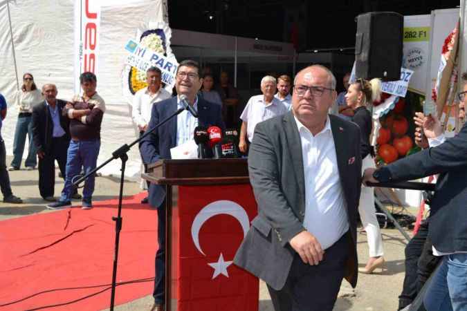 Fuar açılışında gerginlik