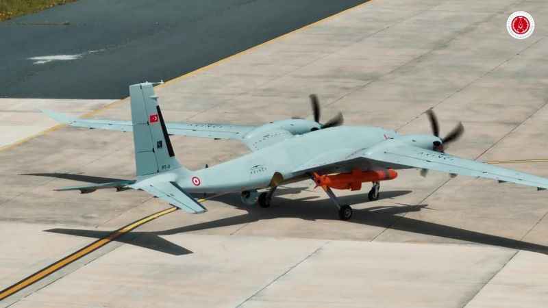 Yerli füze ÇAKIR, Akıncı TİHA’dan atıldı