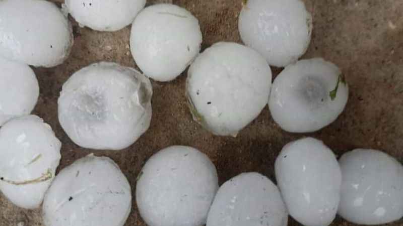 Malatya’da fırtına: Ceviz büyüklüğünde dolu yağdı