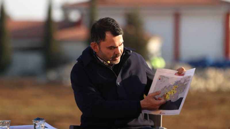 Bakan Murat Kurum: “Onlar en iyisine layık”