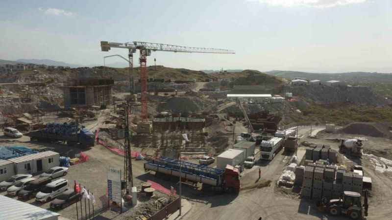 Malatya’da deprem konutları hızla yükseliyor