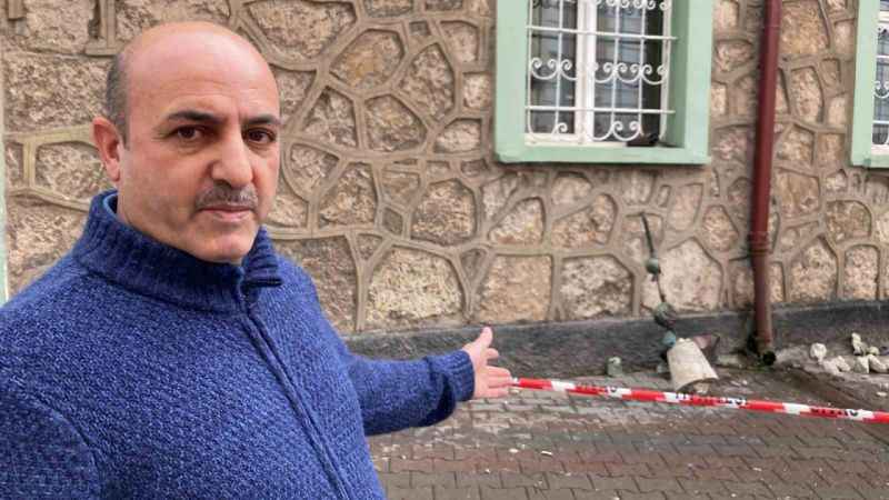 Sivas'ta aleme isabet eden yıldırım cemaati korkuttu