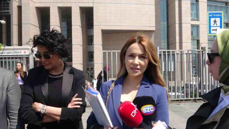 Eski manken Deniz Akkaya, şikayet üzerine ifade verdi