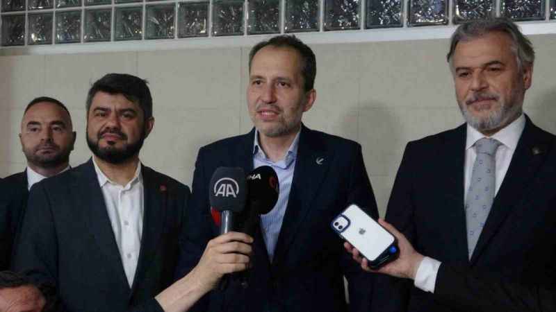 Fatih Erbakan mazbatasını aldı Fatih Erbakan mazbatasını aldı