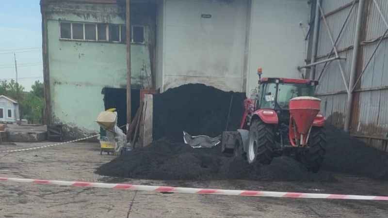 Tekirdağ'da kömür yığını altında kalan işçi öldü