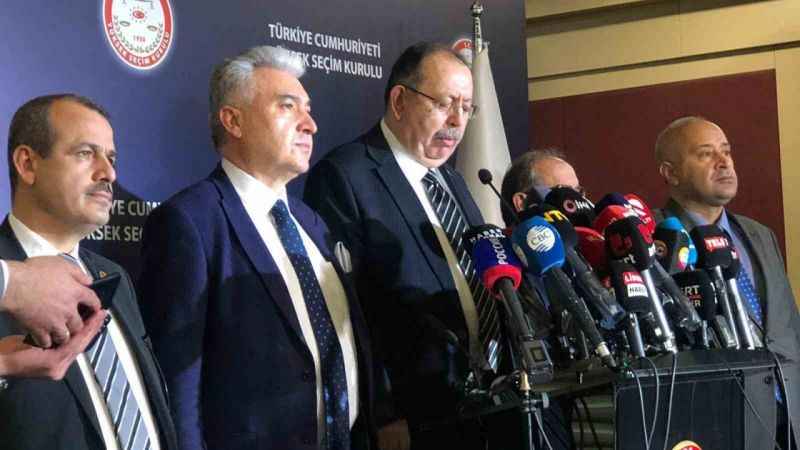 YSK Başkanı Yener: Herhangi olumsuz bir durum söz konusu değil
