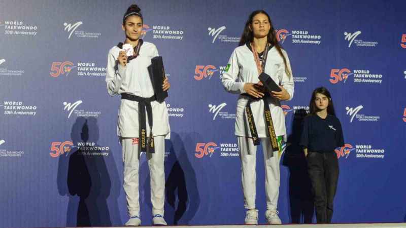 Dünya Tekvando Şampiyonası’nda bronz aldık