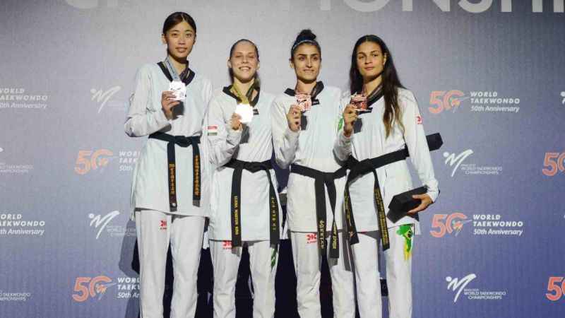 Dünya Tekvando Şampiyonası’nda bronz aldık