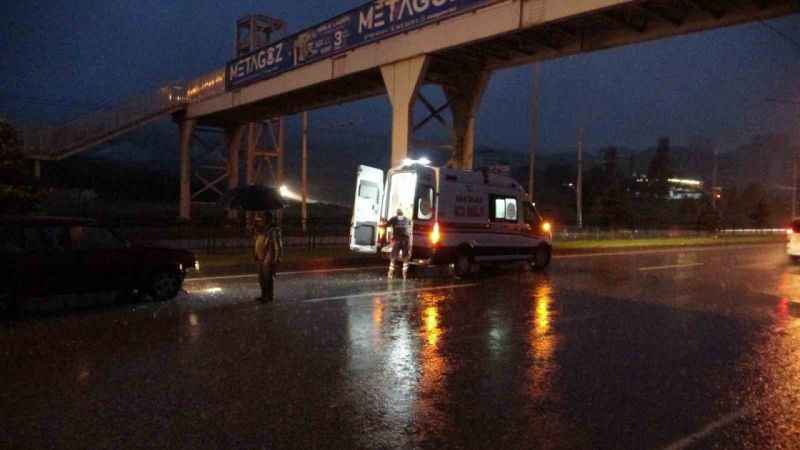 Malatya’yı sağanak vurdu