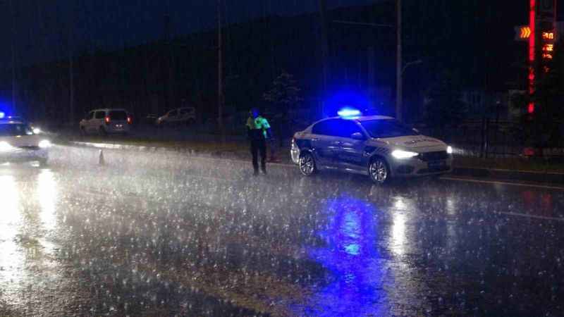 Malatya’yı sağanak vurdu
