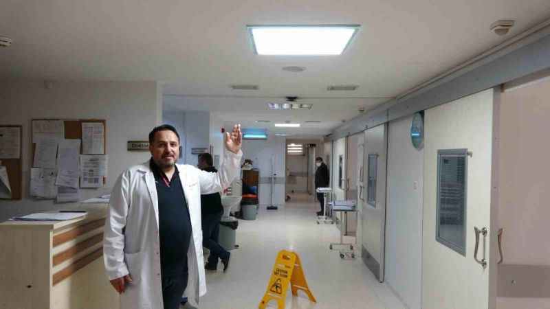 Enfeksiyonu LED ışıklarla önlüyorlar