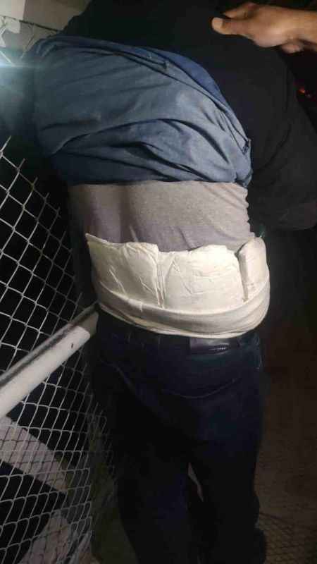 Belindeki korseden 1 kilo eroin çıktı